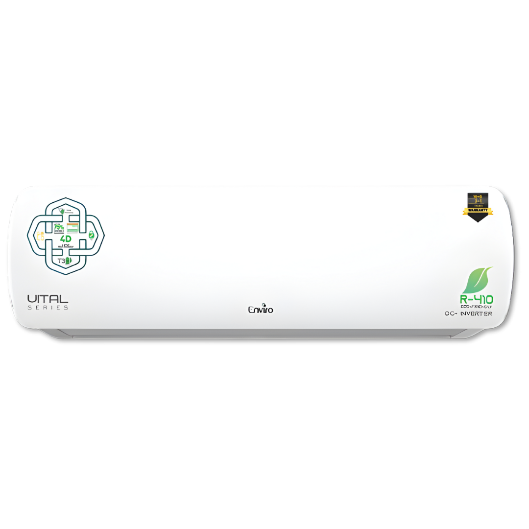 Enviro 1.5 Ton DC Inverter AC | Heat & Cool | T3 Compressor & Ampere Lock | Vital Series (EAC-19VS)