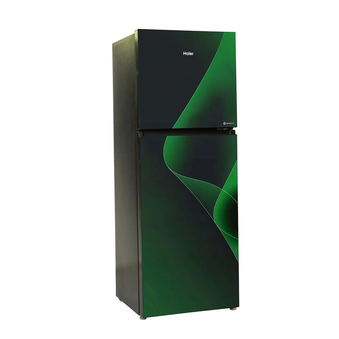 Haier Inverter Double Door Refrigerator – Black & Green