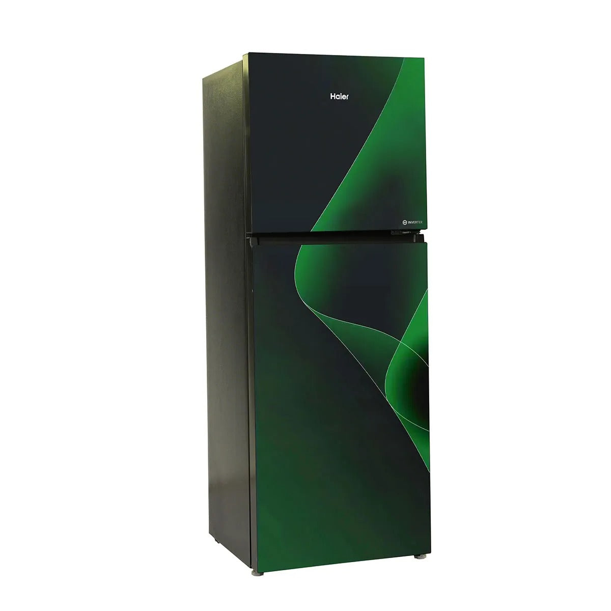 Haier Inverter Double Door Refrigerator – Black & Green