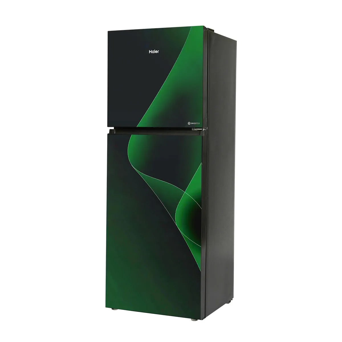 Haier Inverter Double Door Refrigerator – Black & Green