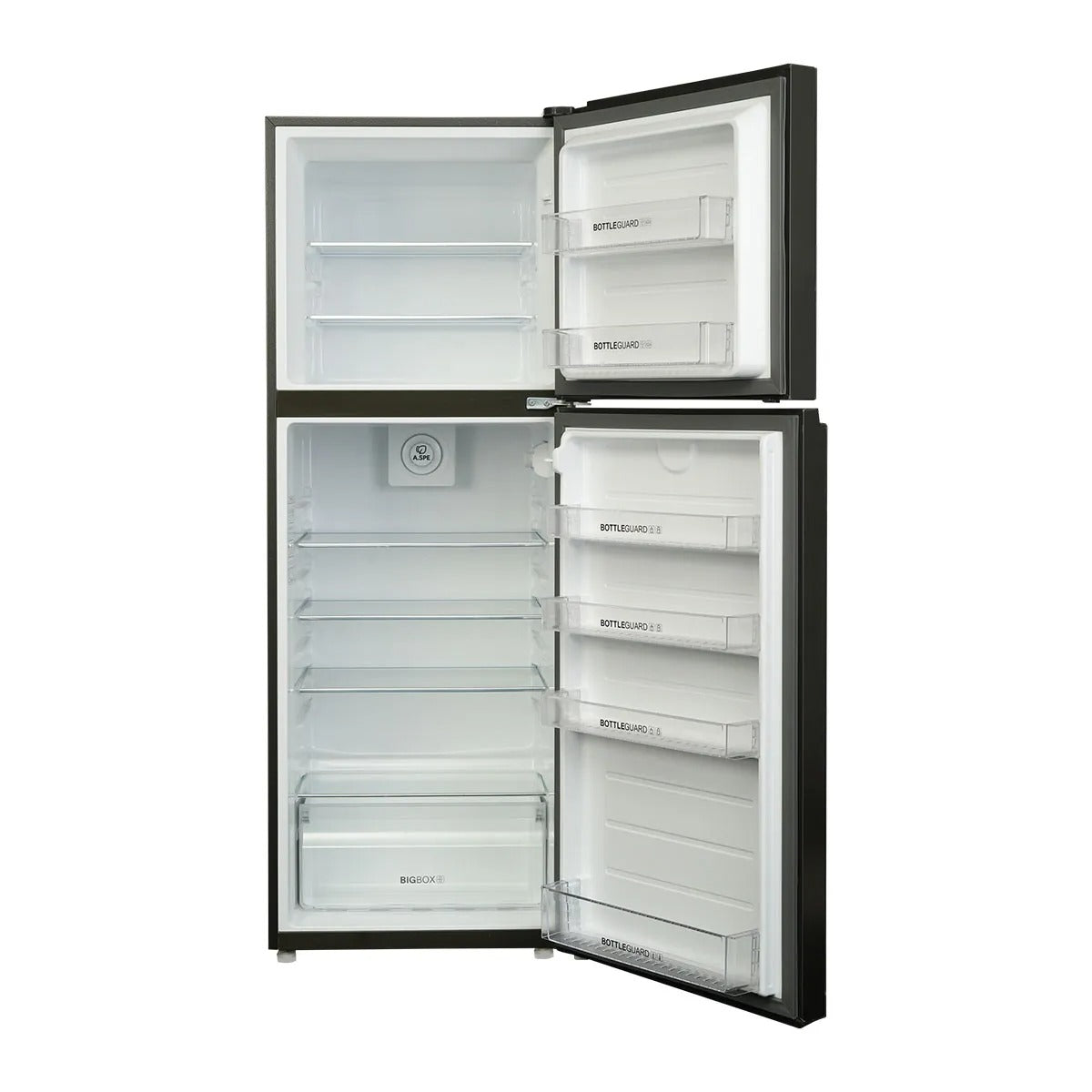 Haier Inverter Double Door Refrigerator – Black & Green