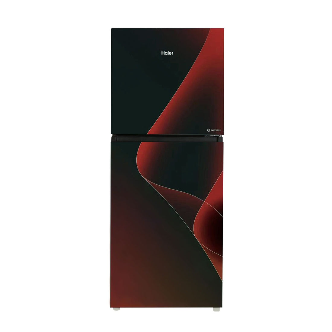 Haier Inverter Double Door Refrigerator – Black & Red