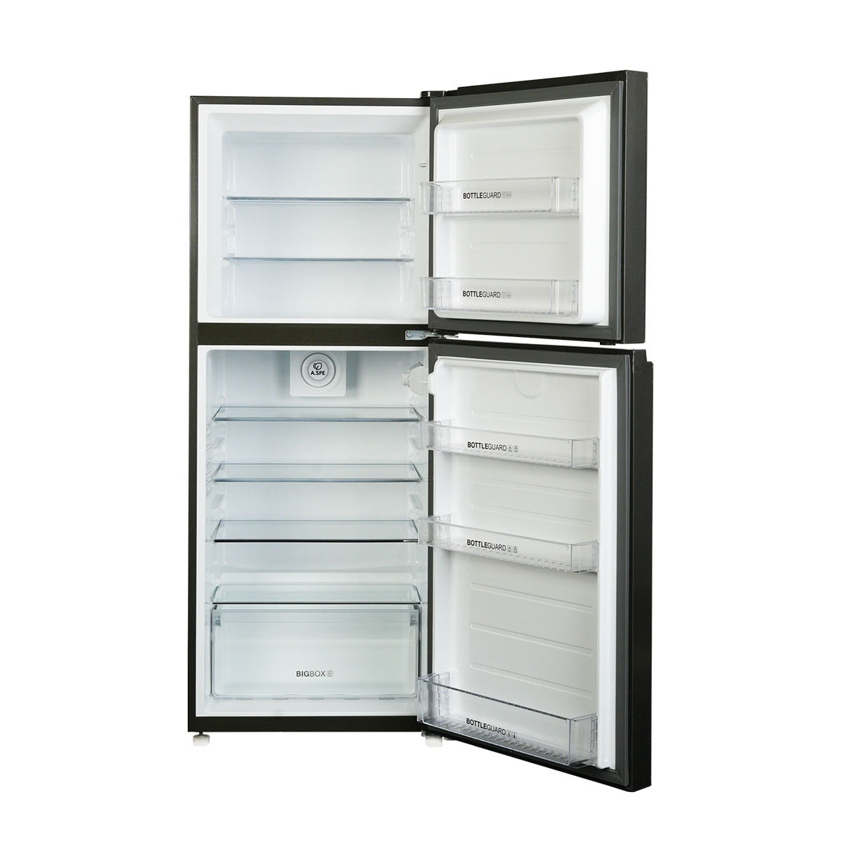 Haier Inverter Double Door Refrigerator – Black & Red